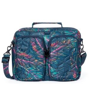 Lug Navigator Tropical Multicolor Palm Quilted Bag